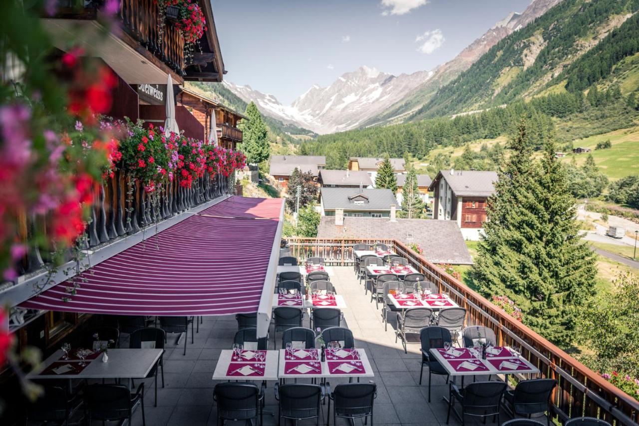 Hotel Edelweiss Blatten Loetschental Kültér fotó