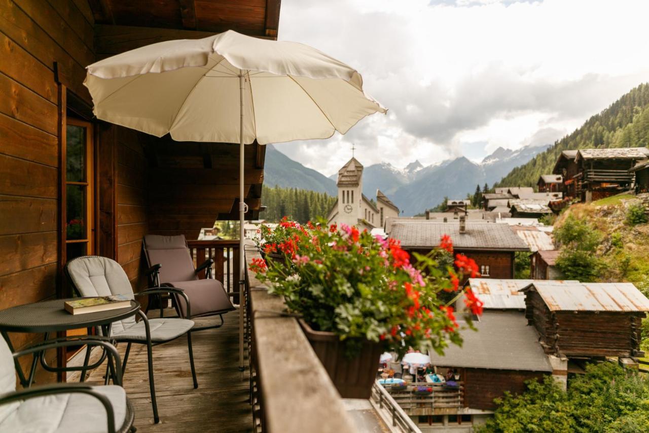Hotel Edelweiss Blatten Loetschental Kültér fotó