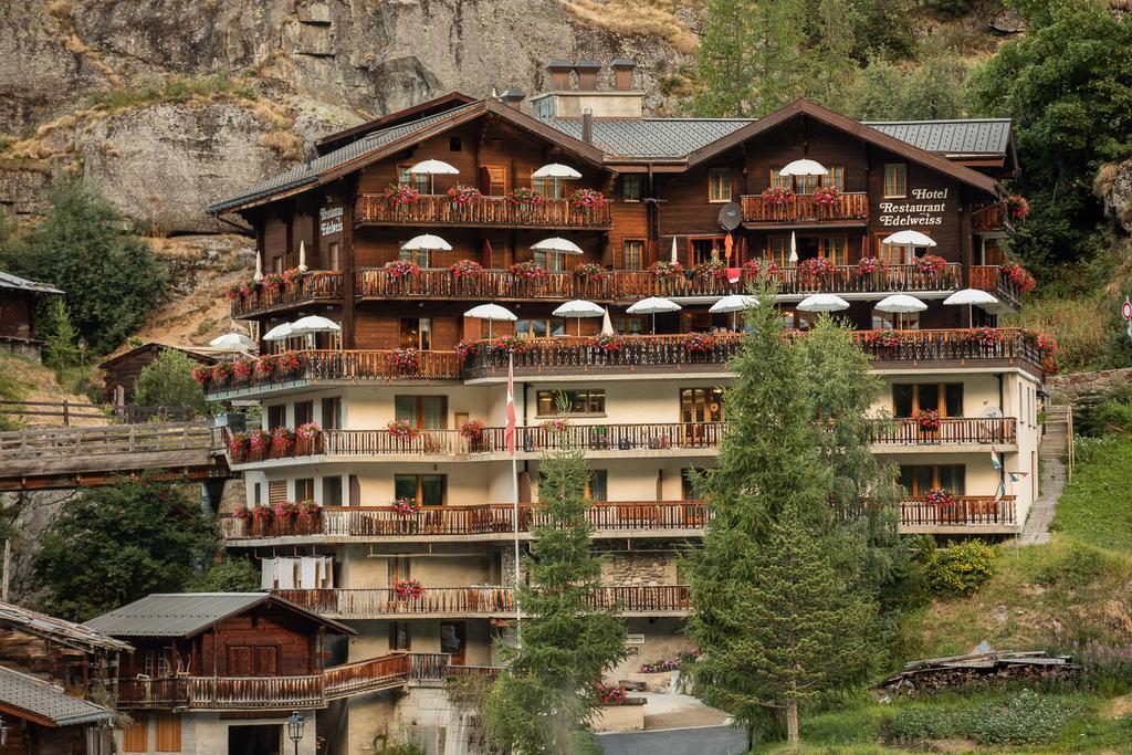 Hotel Edelweiss Blatten Loetschental Kültér fotó
